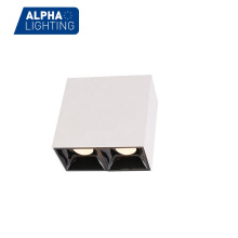Alpha Lighting High Quality Square Surface Mounted LED COB Hotel Downlight